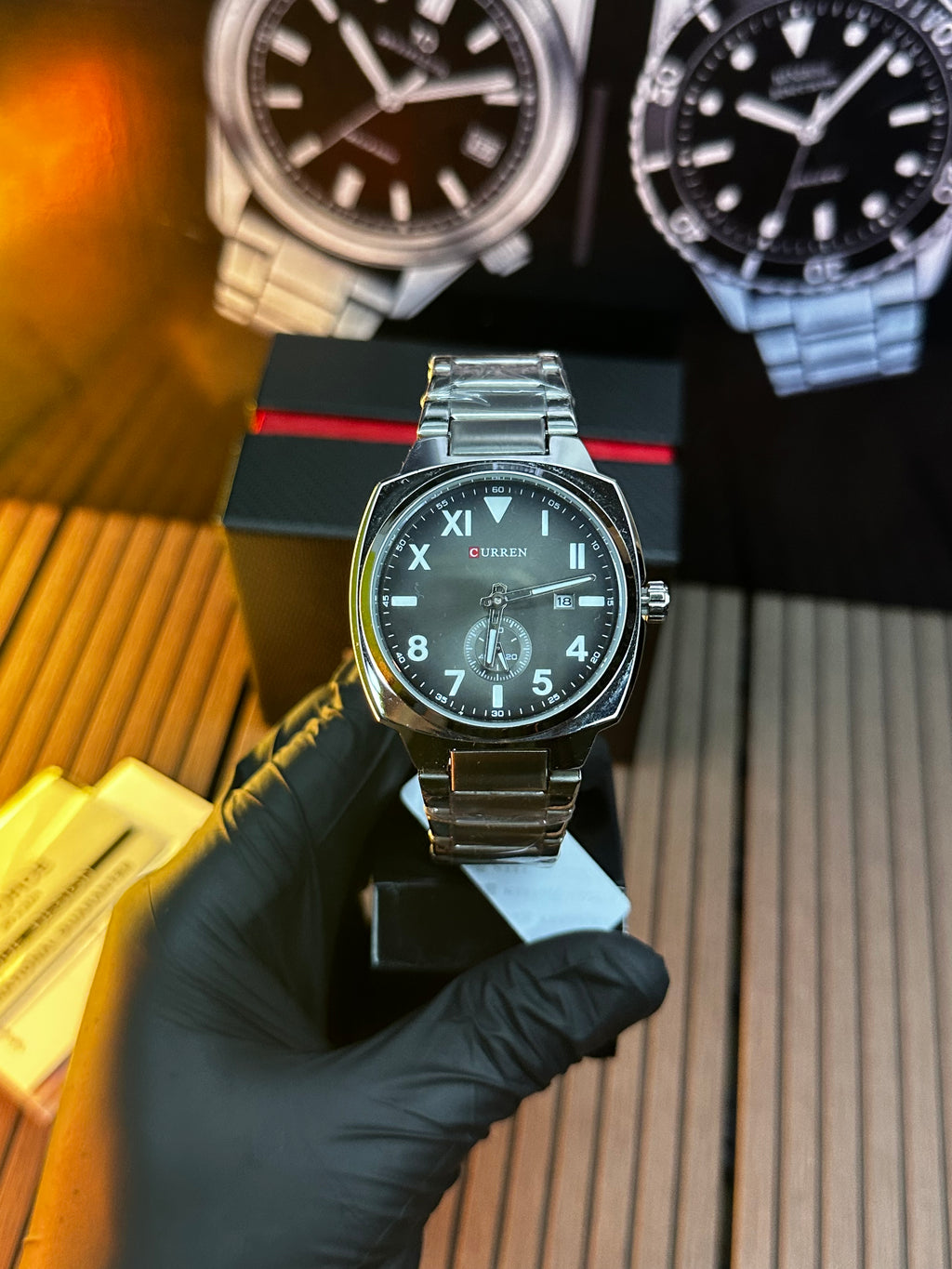 CURREN 8472 - Acier Inoxydable